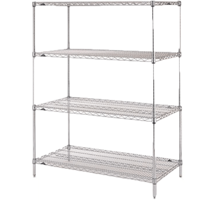 Chrome Wire Shelving 1 Chrome Wire Shelving