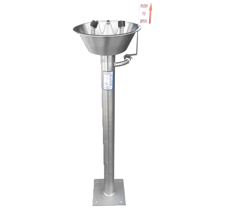 Standalone Hand Operated Eyewash