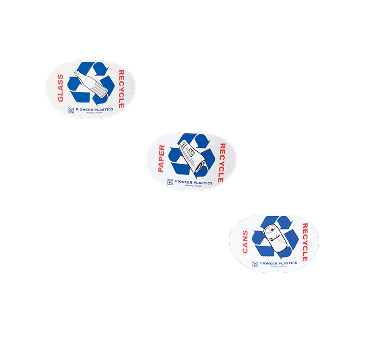 Sticker for Recycling Bins