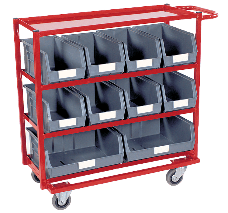 Linbin ® Storage Bin Trolley Kit 7 1 Linbin ® Storage Bin Trolley Kit 7