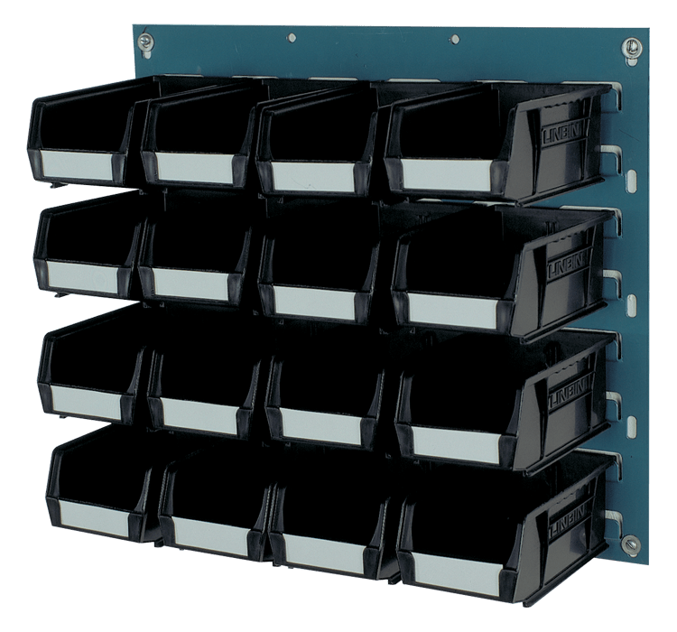 Black Linbin ® Storage Bin - Ready To Go Kit 1