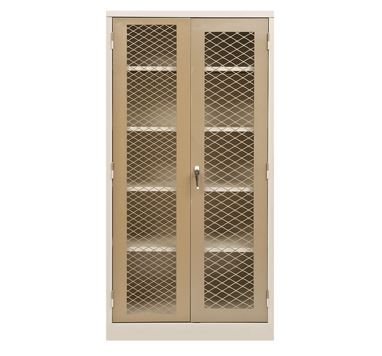 Storage Cabinet - Mesh Doors