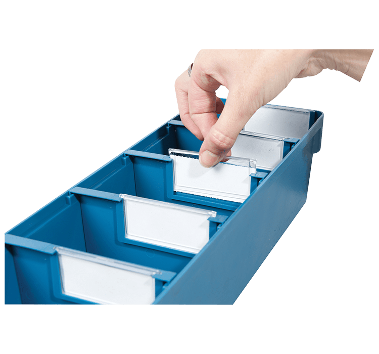 Shelf Bins - Window & Label