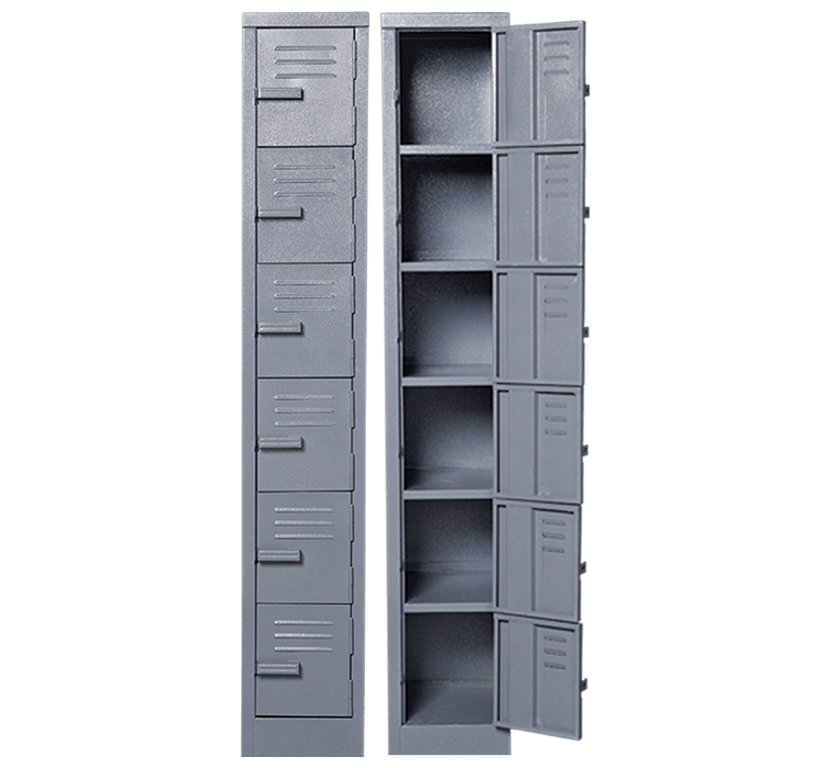 Solid Steel Locker Six Tier 1 Solid Steel Locker Six Tier