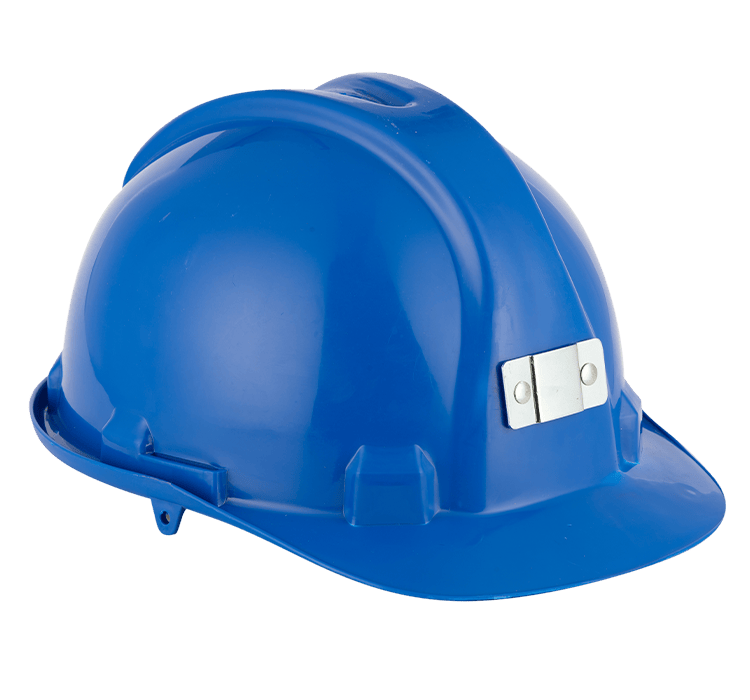 Hard Hat with Caplamp Bracket