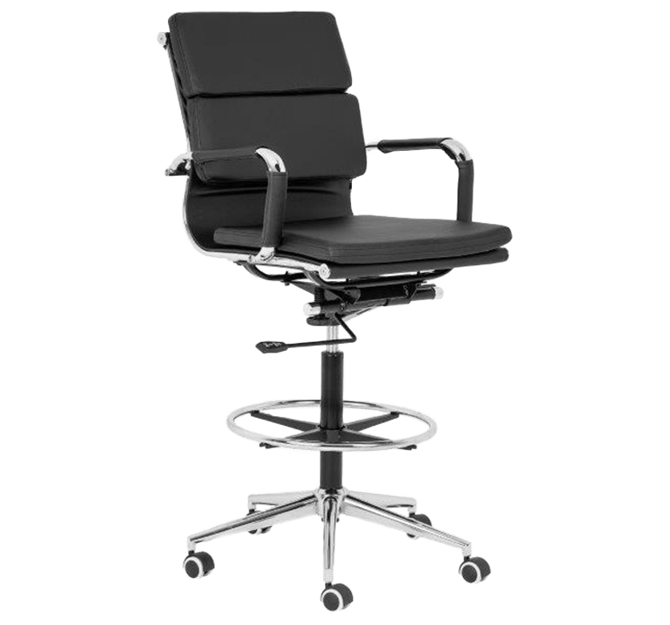 Padded Eames Draughtsman Chair 1 Padded Eames Draughtsman Chair