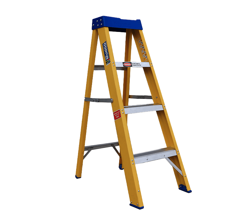 Partial Fibre-Glass Single Sided A-Frame Ladder