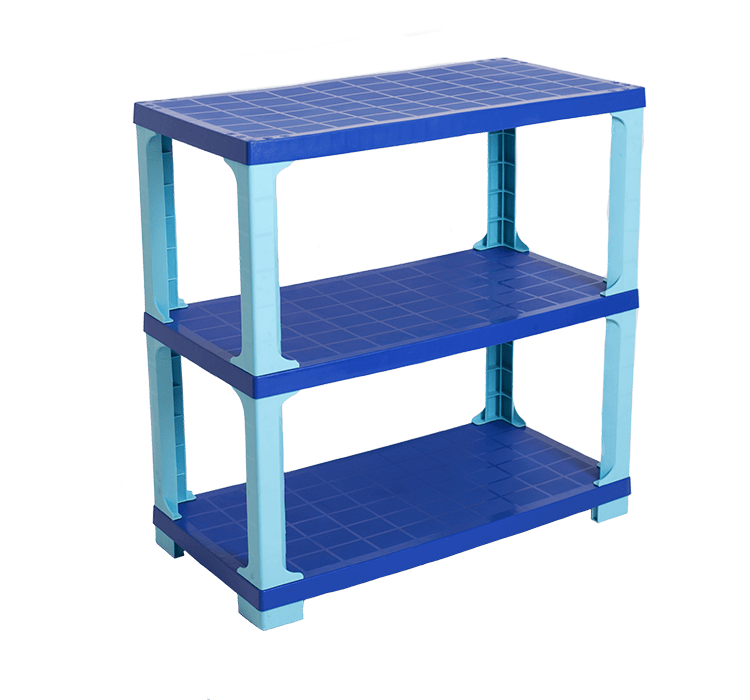 Canteen Twiggy 3 Tier Plastic Shelving