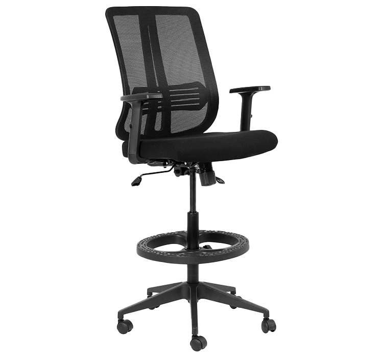 Lenny PU Draughtsman Chair
